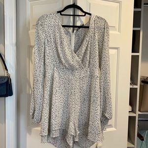 Long sleeve romper